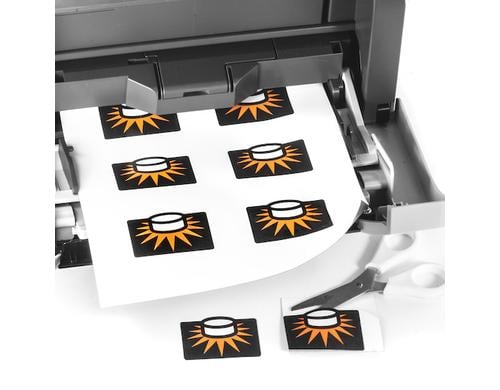 Supermagnete Magnetpapier glnzend bedruckbar, 10er-Set im A4 Format