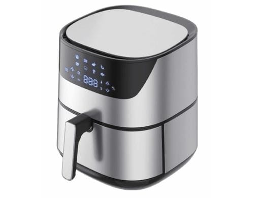 Ohmex Fritteuse OHM-FRY-5015AIR 2000W, 5l, silber,Heissluft