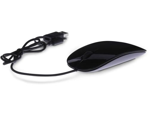 LMP Easy Mouse USB-C & USB-A Space Grau Optisch, 1600dpi, aluminium Gehuse