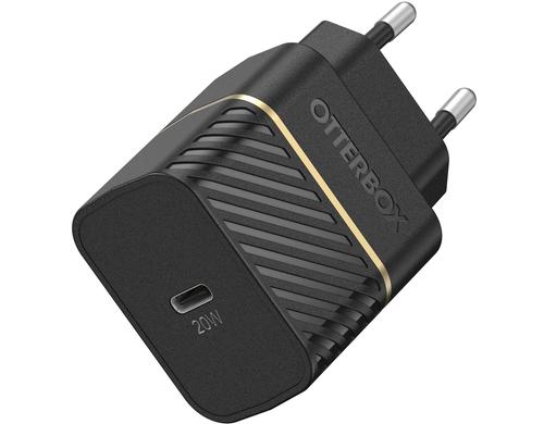 Otterbox Lagegert Single Fast Charging USB-C, Black, 20W Fast Charge