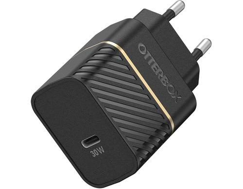 Otterbox Lagegert Single Fast Charging USB-C, Black, 30W Fast Charge