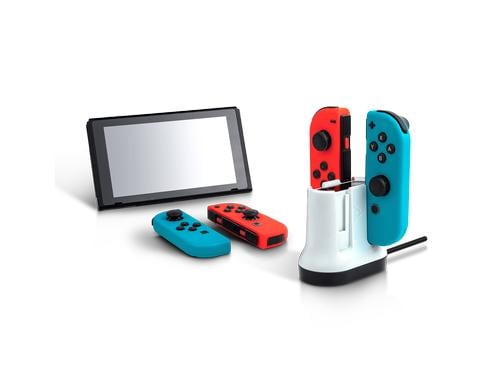 PDP Joy-Con Charging Shuttle weiss, Switch
