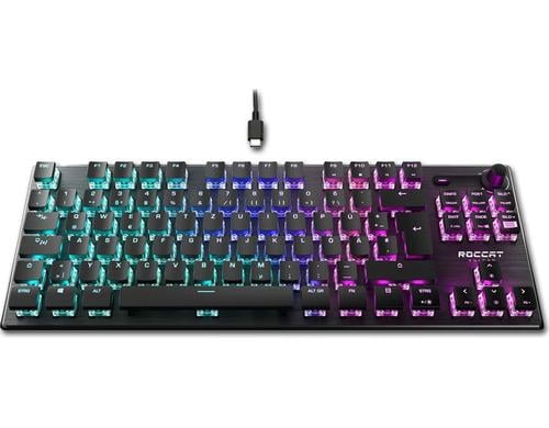 Roccat Vulcan TKL RGB Keyboard CH-Layout, Linear Switch, Mech