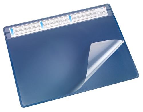 Lufer Schreibunterlage Durella Soft blau 50 x 65 cm, mit Kalender