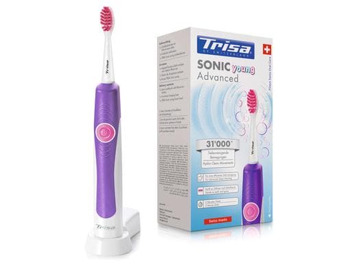 Trisa Zahnbrste Sonic Advanced Young pink, Schall