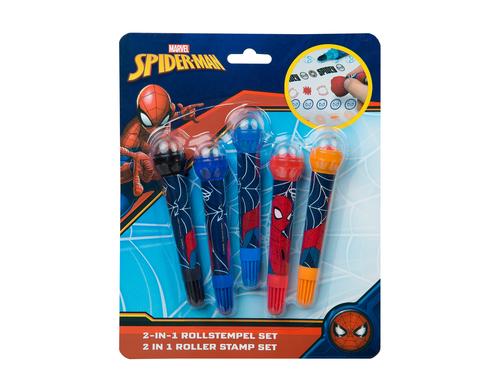 Undercover Motivstempelset Spider-Man 5 Fasermaler ink. Stempel auf der Oberseite