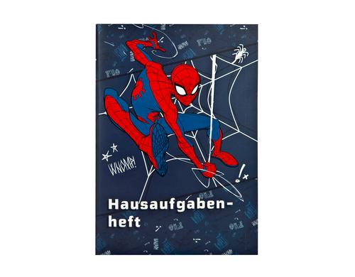 Undercover Hausaufgabenheft Spider-Man A5, 46 Blatt,  80gm2