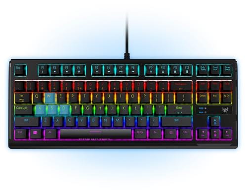 Acer Gaming-Tastatur Predator Aethon 301 Kabelgebunden, ohne Keypad, 6-Zonen-RGB