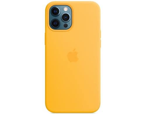 Apple iPhone 12 P Max Silicone Case Sunflow inkl. MagSafe, Sunflower