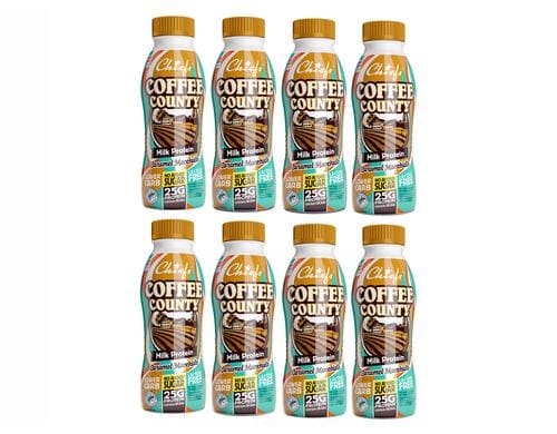 Milk Protein Drink - Coffee County Macchiato Caramel 8 x 330 ml