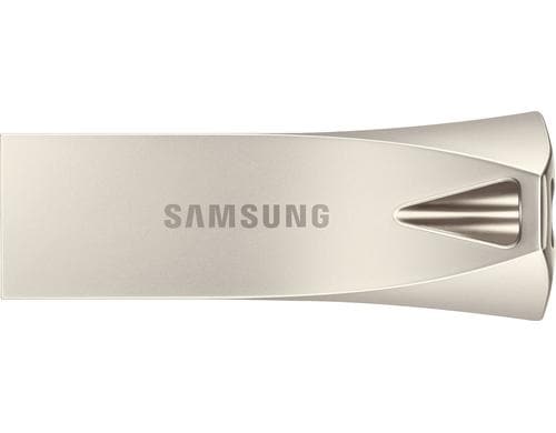 Samsung USB3.1 Bar Plus Titan 128GB silber, Lesen: 400MB/s, Schreiben: 60MB/s