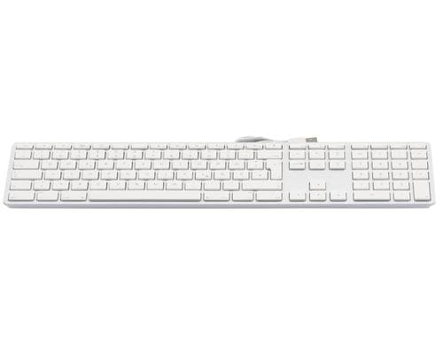 LMP USB Tastatur KB-1243, DE-Layout, Zahlenblock, 110 Tasten, 2x USB
