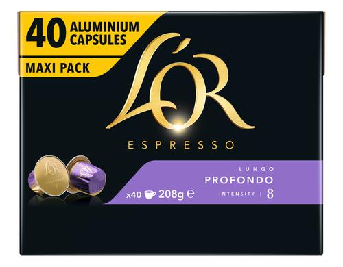 Kaffeekapseln Espresso Lungo 8 Profondo 40 Stck