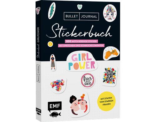 EMF Stickerbuch Bullet Journal Girlpower 800 Sticker