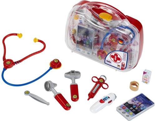 Klein-Toys Arztkoffer mit elektr. Smartphone und Thermometer