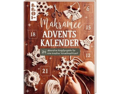 Topp Adventskalender Makramee 24 Projekte in Buchform, 112 Seiten