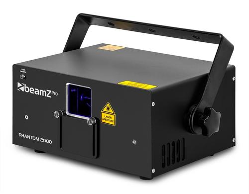 BeamZ Pro Phantom 2000 Laser, Pure Diode, RGB
