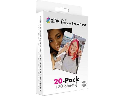 Polaroid Zink Premium Fotopapier 2x3 (20) Mint| Zip| Snap Touch| Snap| M230