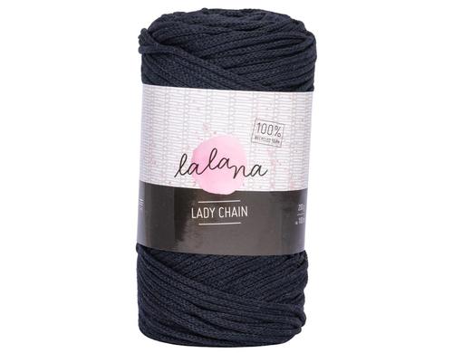 lalana Wolle Lady chain navy 200 g, ca. 100 m