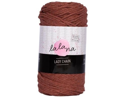 lalana Wolle Lady chain rusty 200 g, ca. 100 m