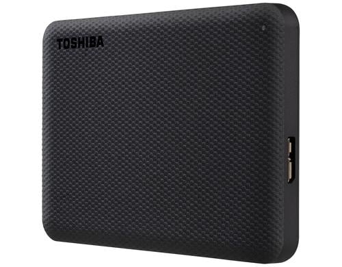 Toshiba Canvio Advance 1TB Schwarz USB 3.2, 2.5, 14mm, inkl. Backup Software
