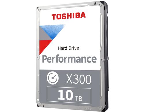 Toshiba X300 10TB SATA 6GB/s, 7200rpm, 256MB Cache, CMR