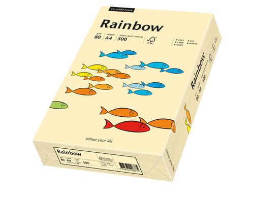 Rainbow Kopierpapier 80 g/m, 500 Stk A4, chamois