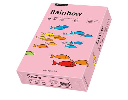 Rainbow Kopierpapier 80 g/m, 500 Stk A4, rosa