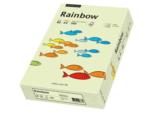 Rainbow Kopierpapier 80 g/m, 500 Stk A4, hellgrn