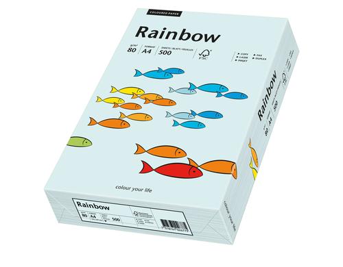 Rainbow Kopierpapier 80 g/m, 500 Stk A4, hellblau