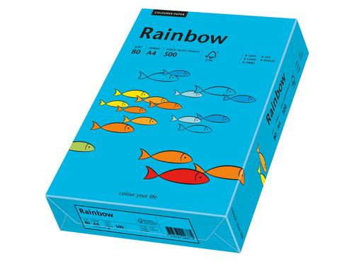 Rainbow Kopierpapier 80 g/m, 500 Stk A4, blau
