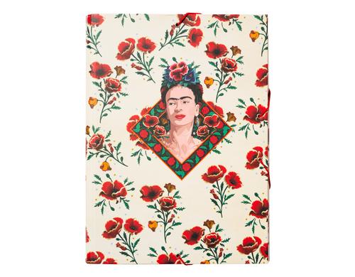 Frida Kahlo Sammelmappe, Heftmappe A4 Mappe, 24 x 34 cm