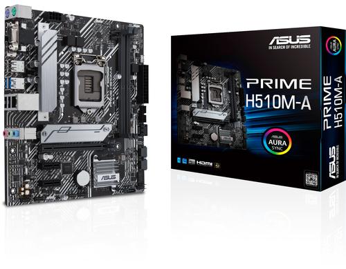 ASUS PRIME H510M-A, mATX, LGA1200, 2x DDR4, PCI-E 4.0