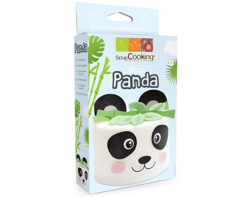 Oblaten Dekoset Panda 15-teilig