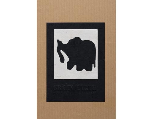 Drr Photobox Earth Black Elephant 10 x 15 16.5 x 21.5 x 11.5 cm | Bilder 10 x 15 cm