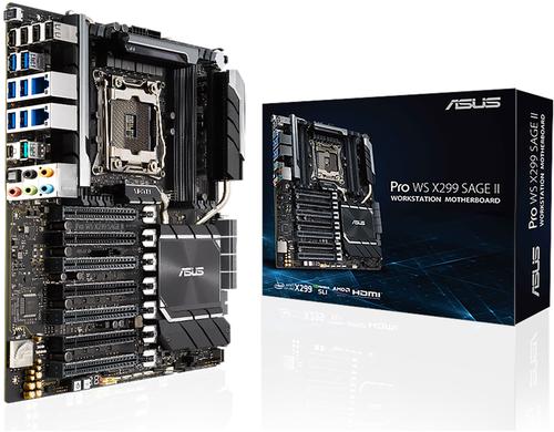 ASUS PRO WS X299 SAGE II LGA2066, Intel X299, 8x DDR4, PCI-E 3.0