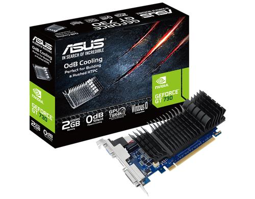 ASUS GT730 SL, 2GB DDR5, PCI-E 2.0 GT730,1x DVI-D,1x HDMI, inkl. LP Bracket