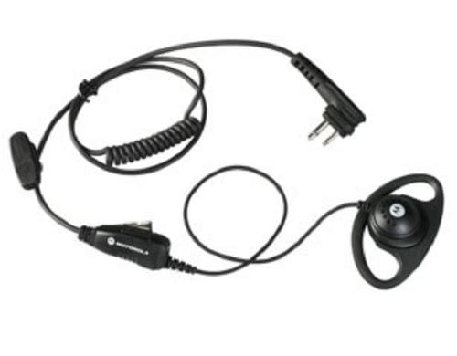 Motorola D-Typ Ohrhrer HKLN4599 Single-Wire, In-Line PTT