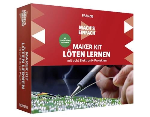 Franzis Mach's einfach Maker Kit Lten lernen