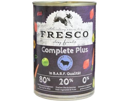 Fresco Nassfutter Complete Plus Lamm, 400 g