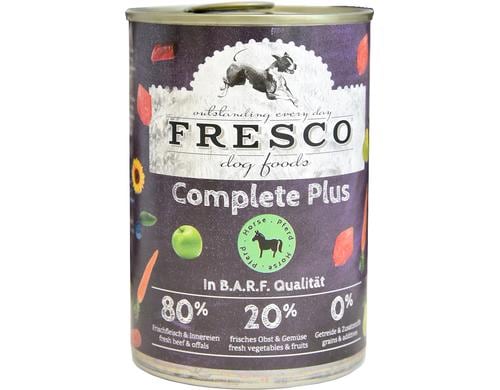 Fresco Nassfutter Complete Plus Pferd, 400 g