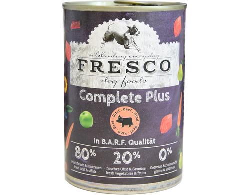Fresco Nassfutter Complete Plus Rind, 400 g