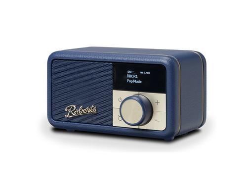 Roberts Revival Petite DAB+, midnight blue DAB+, FM-Radio, Bluetooth, integr. Akku