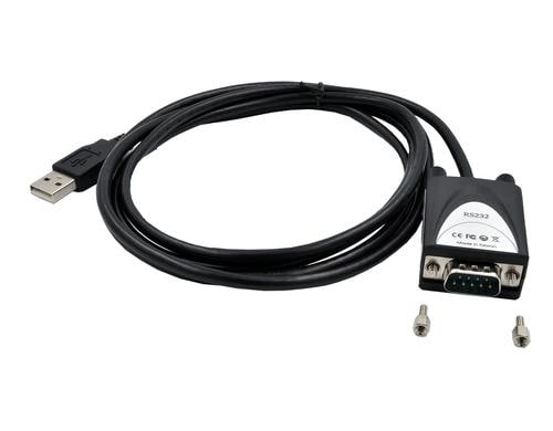 exSys EX-1311-2-5V USB 2.0 zu 1 x RS-232 mit USB A-Stecker