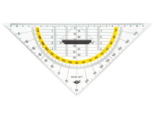 WEDO Geo-Dreieck 25cm, mit abnehmbarem Griff, 1 Stck