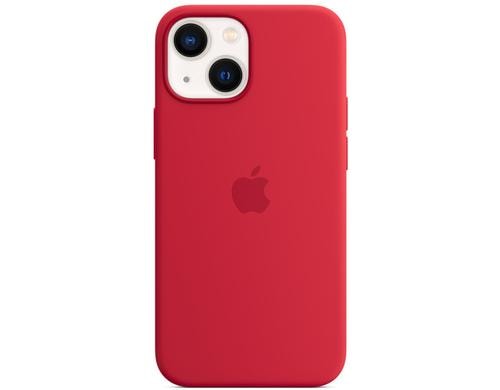 Apple iPhone 13 mini Silicone Case Red inkl. MagSafe, PRODUCTRED