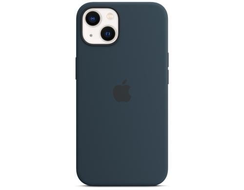 Apple iPhone 13 Silicone Case Blue inkl. MagSafe, Abyss Blue