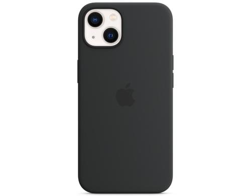 Apple iPhone 13 Silicone Case Black inkl. MagSafe, Midnight