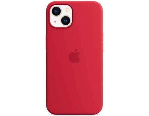 Apple iPhone 13 Silicone Case Red inkl. MagSafe, PRODUCTRED