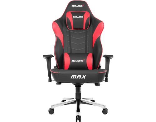 AKRacing Master MAX Gaming Chair schwarz/Rot